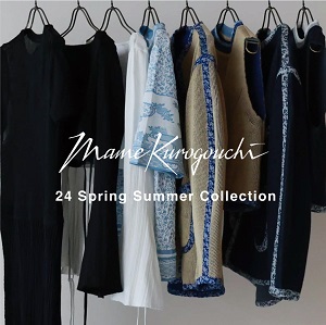 【12月25日(月)20：00～パリゴオンラインにて販売開始！】Mame Kurogouchi(マメ クロゴウチ) Spring Summer Collection “Fragments”